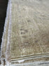 Jill 8.11x12.4 Light Green Whitewashed Afghani Oushak