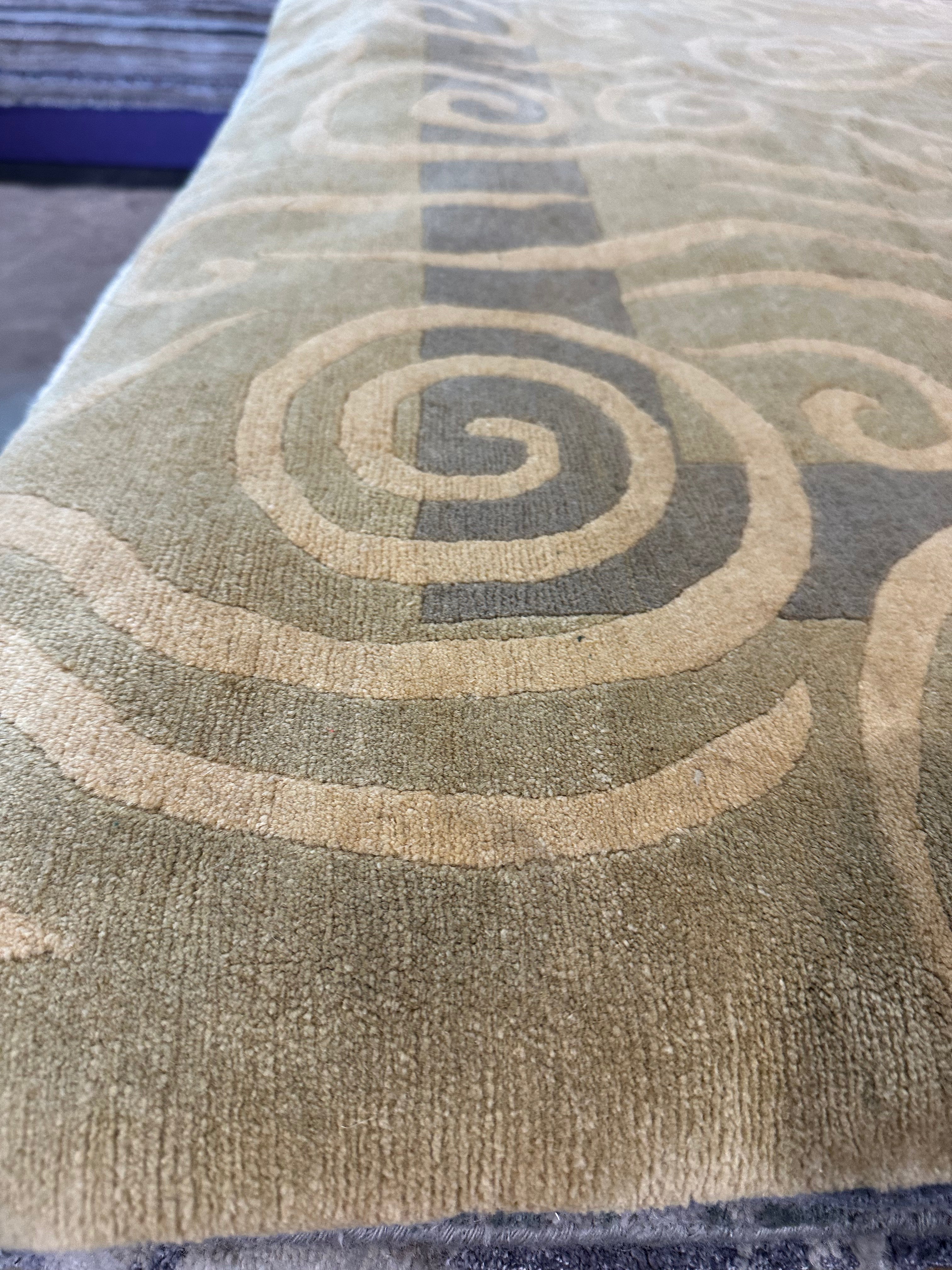 Zachary Dennis 6.1x8.9 Green Nepalese Rug - CLEARANCE 30% off