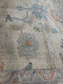 Joyce Glenn 10.4x13.7 Beige Multi Whitewashed Afghani Oushak