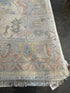 Joyce Glenn 10.4x13.7 Beige Multi Whitewashed Afghani Oushak