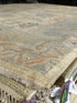 Joyce Glenn 10.4x13.7 Beige Multi Whitewashed Afghani Oushak