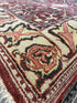 Katie Poole 6.3x9.1 Burgundy Agra Rug - CLEARANCE 30% off
