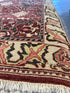 Katie Poole 6.3x9.1 Burgundy Agra Rug - CLEARANCE 30% off
