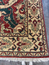 Liz Vandyke 6x9 Red Agra Rug - CLEARANCE 30% off