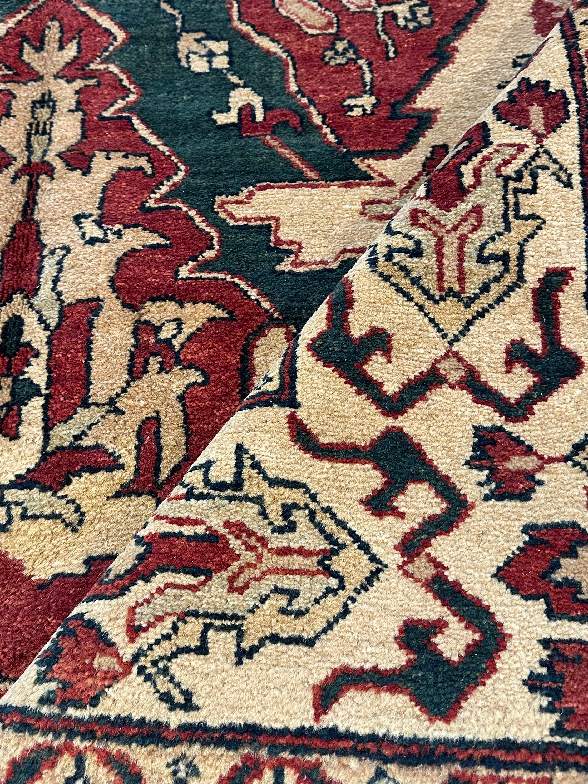 Liz Vandyke 6x9 Red Agra Rug - CLEARANCE 30% off