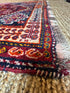 Antique Persian Tribal Red Rug 3.7x5.1