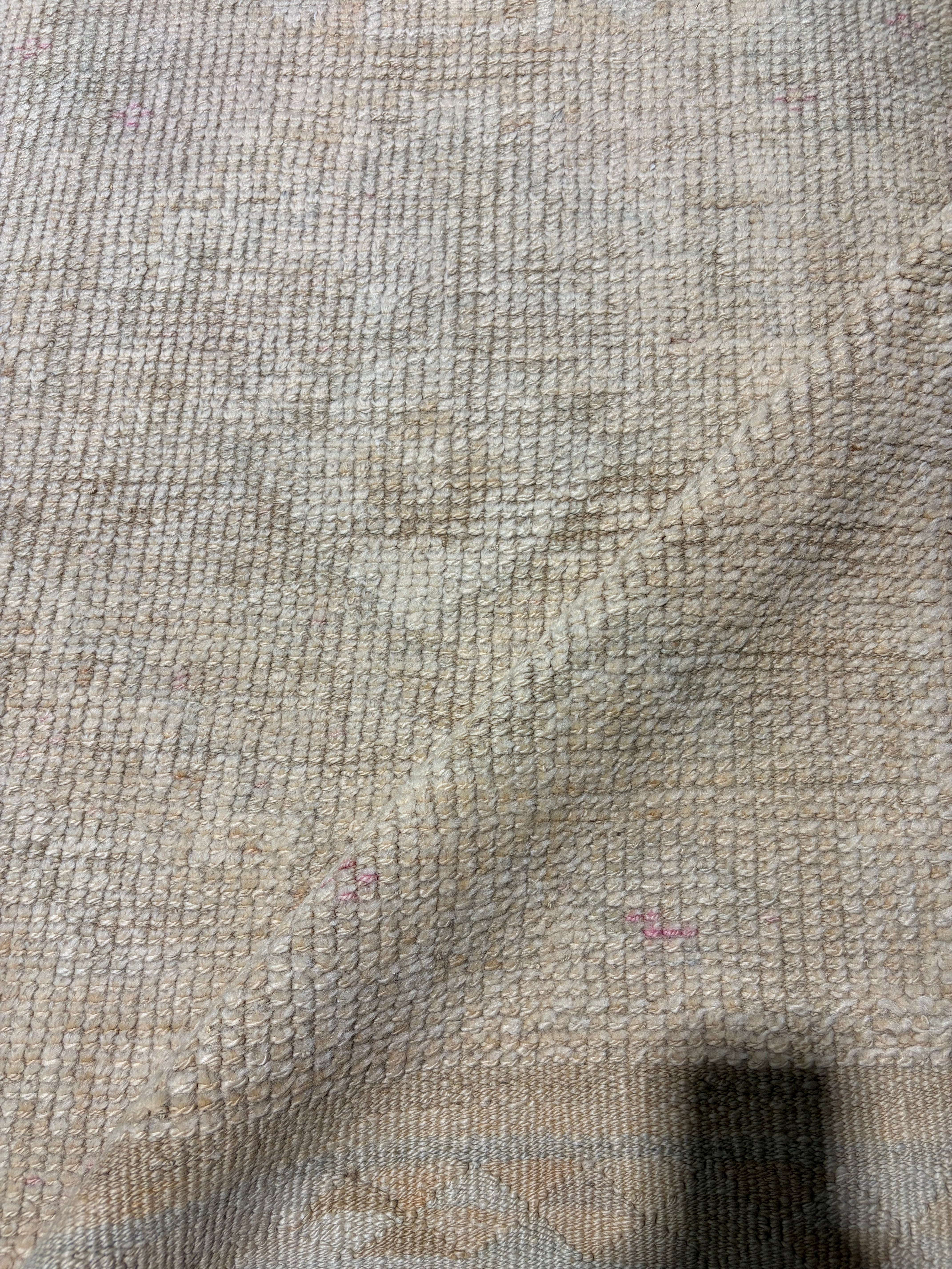 Carmen Ricola 2.9x13.4 Light Orange Hand-Knotted Turkish Runner