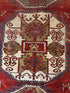 Antique Caucasian Kazak Red Rug 5.6x7