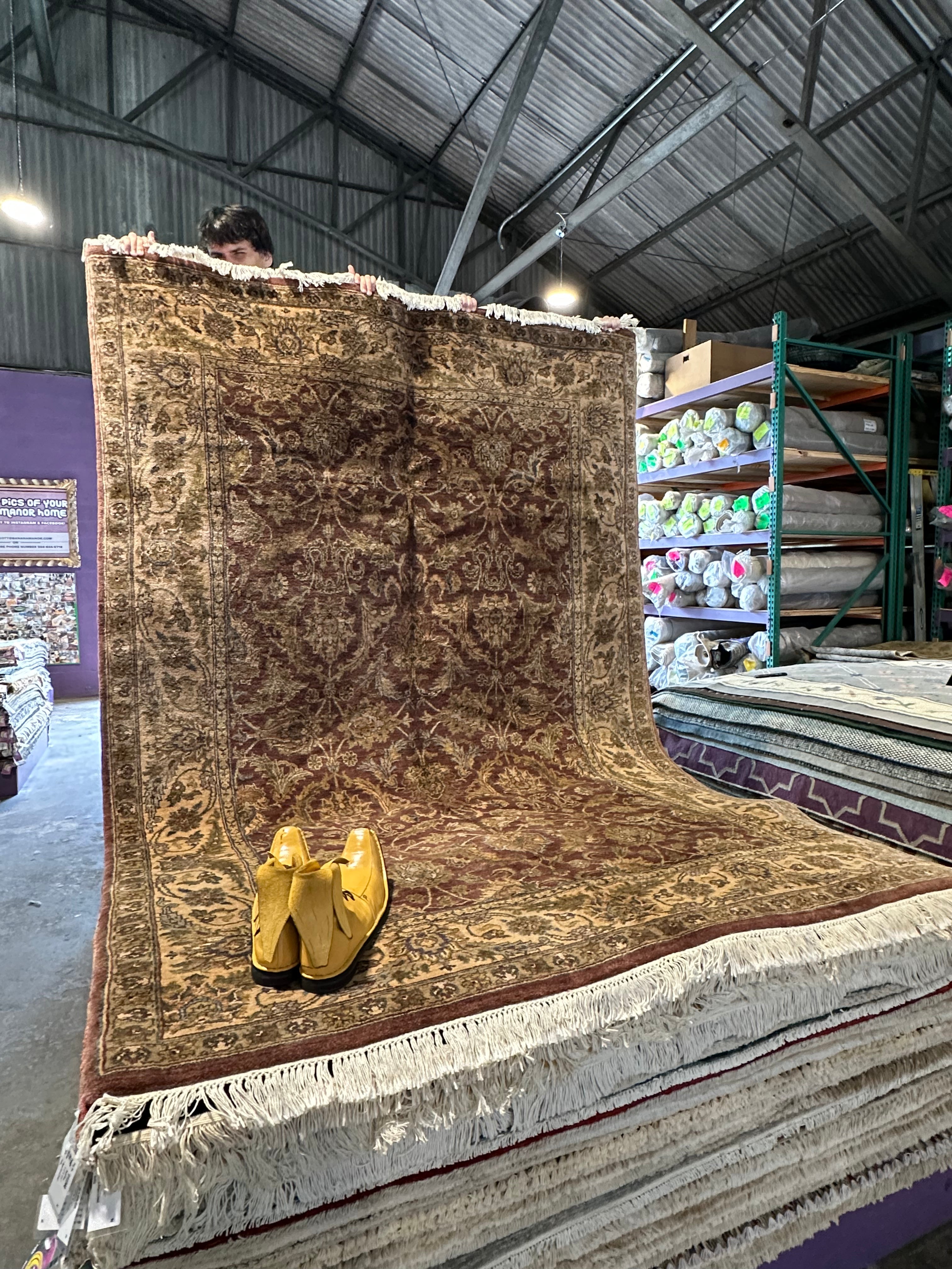 Janice Wise 5.9x8.8 Rust Jaipur Rug - CLEARANCE 30% off