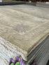 Starr 8.3x9.9 Light Green Whitewashed Afghani Oushak