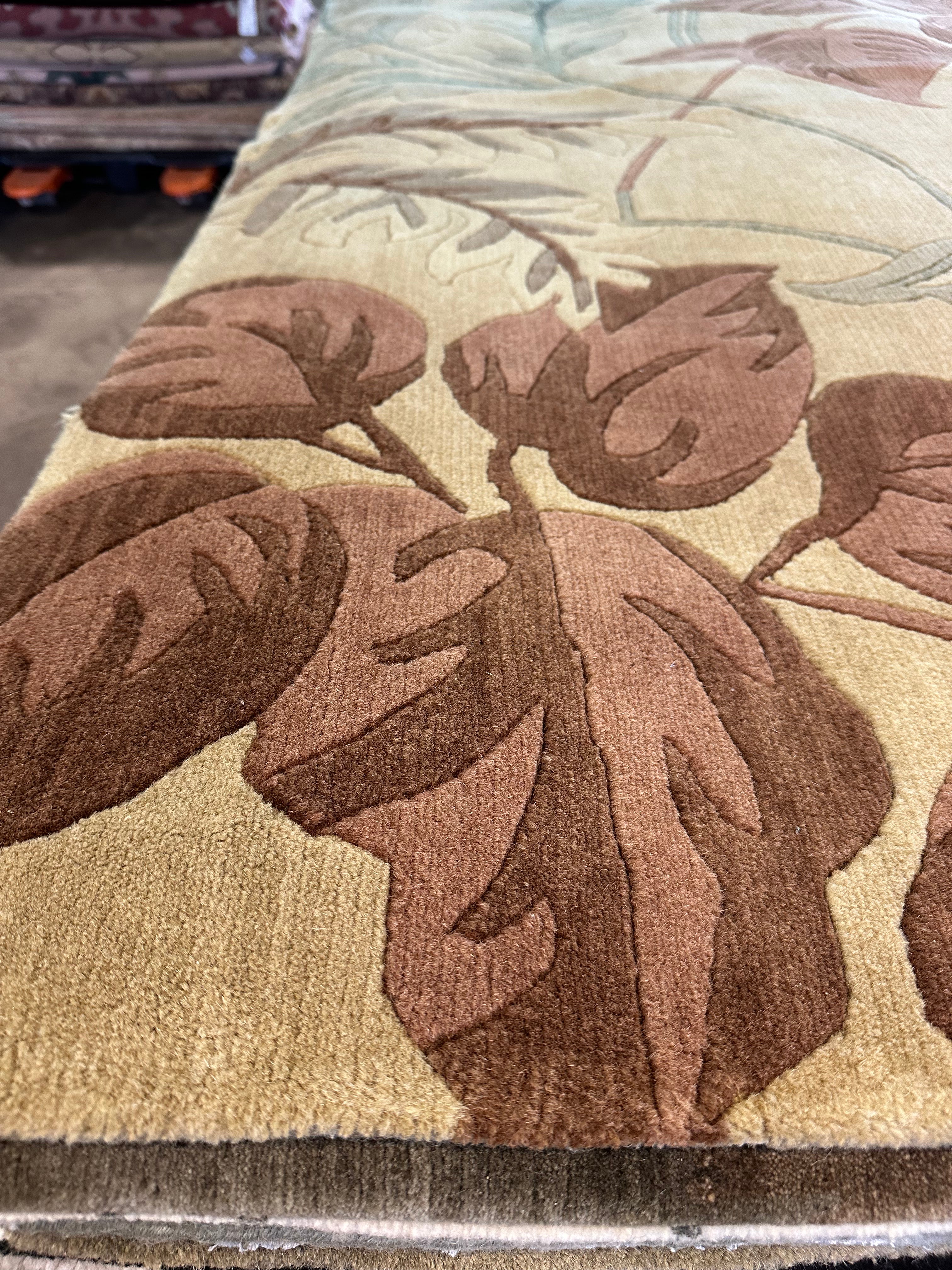 Lash Allen 9x11.9 Beige Himalaya Rug - CLEARANCE 30% off