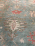 Chrissy Metz 10.1x13.6 Blue Whitewashed Afghani Oushak