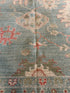 Chrissy Metz 10.1x13.6 Blue Whitewashed Afghani Oushak
