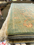 Chrissy Metz 10.1x13.6 Blue Whitewashed Afghani Oushak