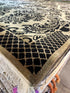 Sean Peyton 8.9x12 Black and Gold Nepalese Rug - CLEARANCE 30% off