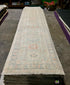 Margo Banks 2.11x14.9 Light Blue Whitewashed Afghani Oushak Runner
