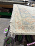 Margo Banks 2.11x14.9 Light Blue Whitewashed Afghani Oushak Runner