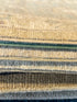 Sophie O'Neil 9.11x14 Blue and Green  Whitewashed Afghani Oushak