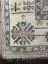 Scavullo 9x12 Grey and Ivory Hand-Knotted Oushak Rug