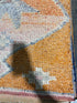 Angel Nugent 2.8x9.9 Orange Hand-Knotted Vintage Turkish Oushak Runner