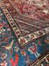 Antique SW Persian Tribal Khamseh Rug 5.2x8.11