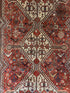 Antique SW Persian Tribal Khamseh Rug 5.2x8.11