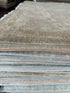 Alexandria DeBerry 9.4x12.3 Blue Whitewashed Afghani Oushak