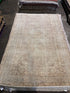 Summer Hightower 3.9x6.4 Light Brown  Hand-Knotted Vintage Turkish Oushak