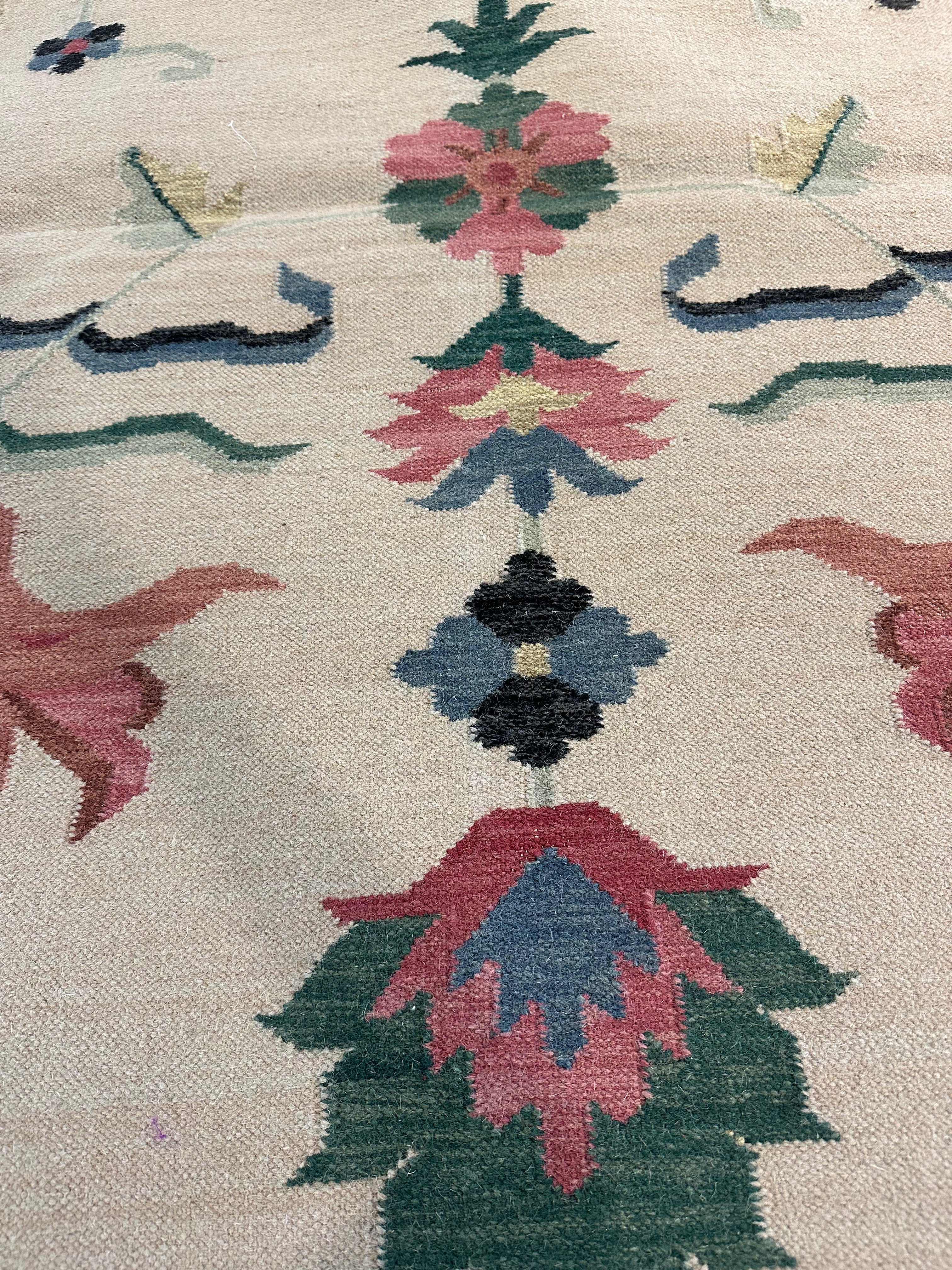 Jace Ardison 9x12 Ivory Flat Weave Rug - CLEARANCE 30% off