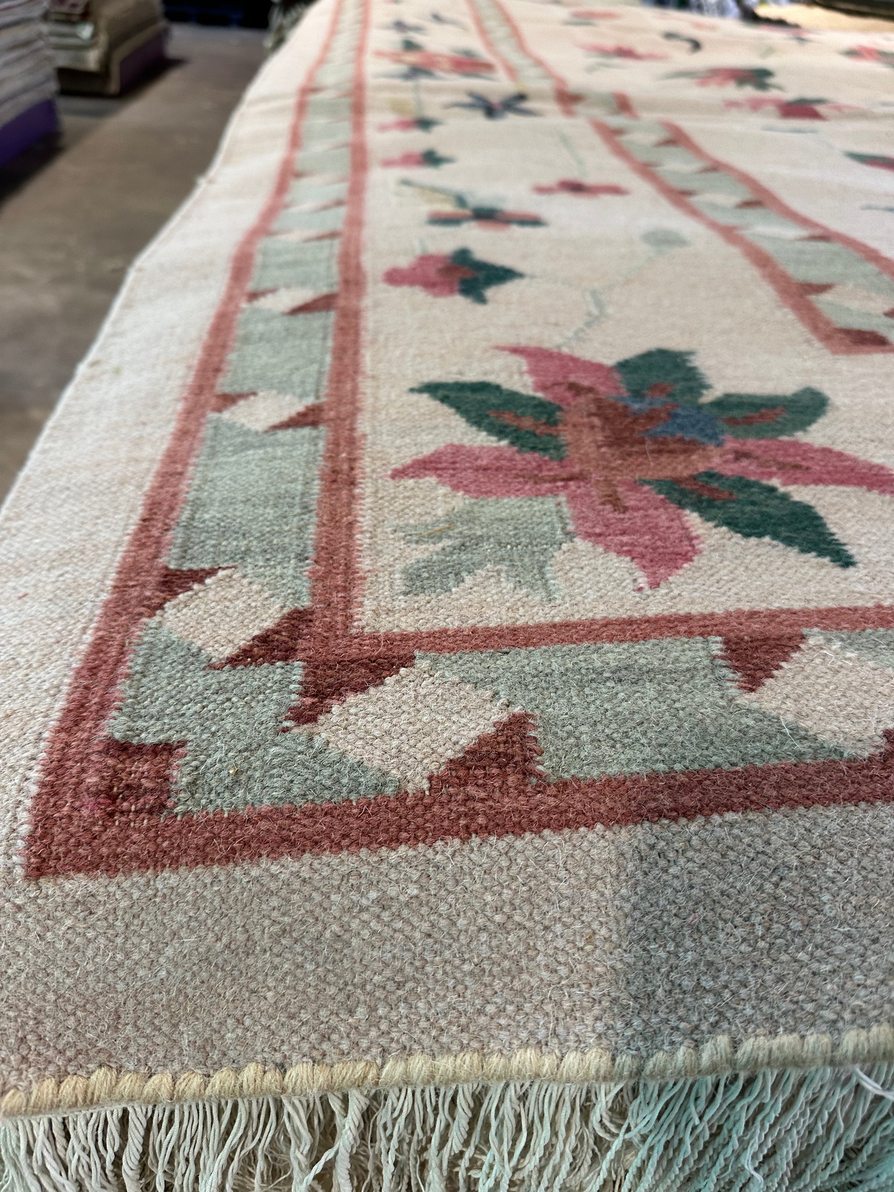 Jace Ardison 9x12 Ivory Flat Weave Rug - CLEARANCE 30% off