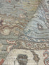 Callie 8.3x10 Blue Whitewashed Afghani Oushak