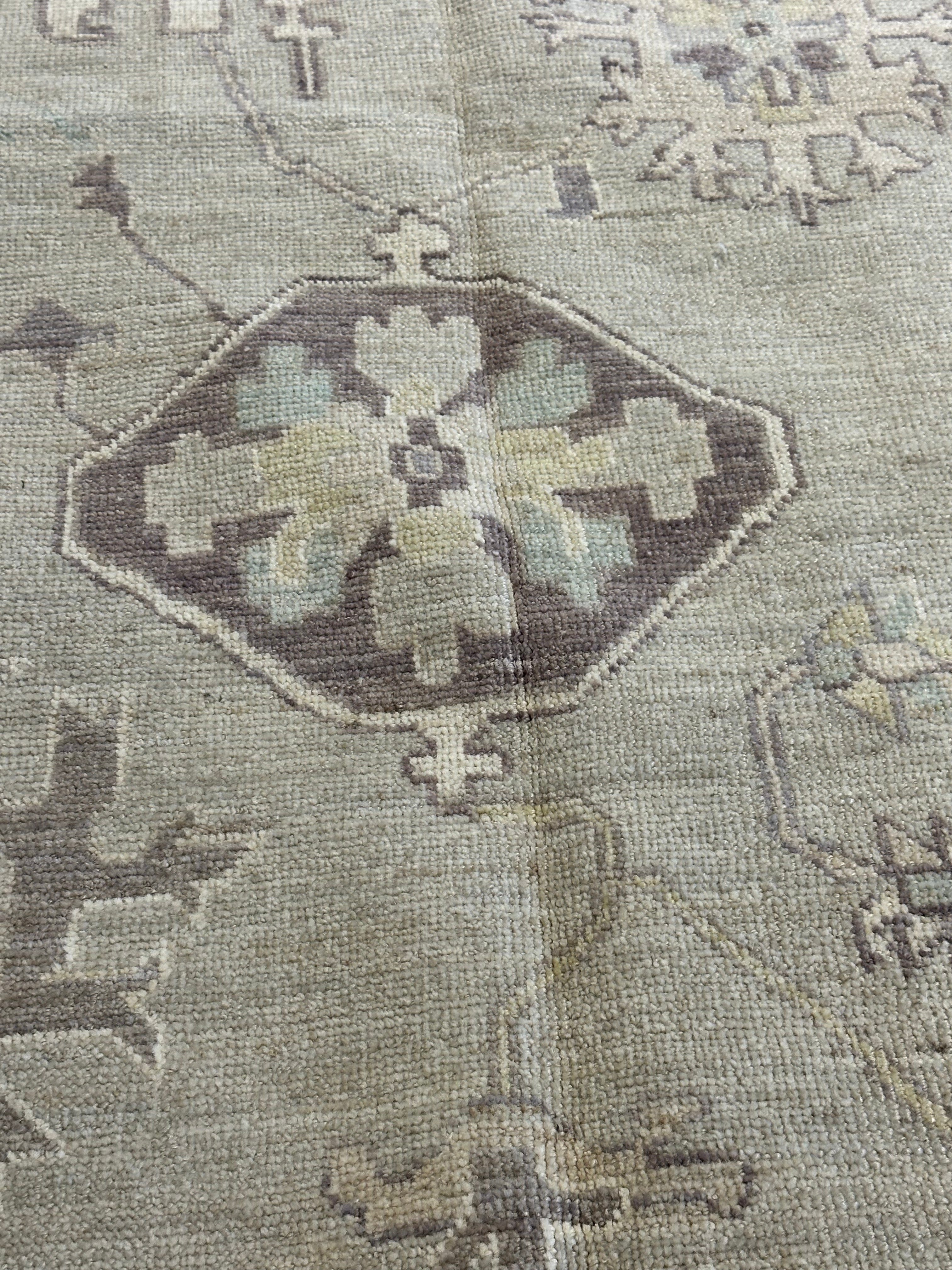 Jaime Ray Newman 9.11x13.7 Gray Whitewashed Afghani Oushak