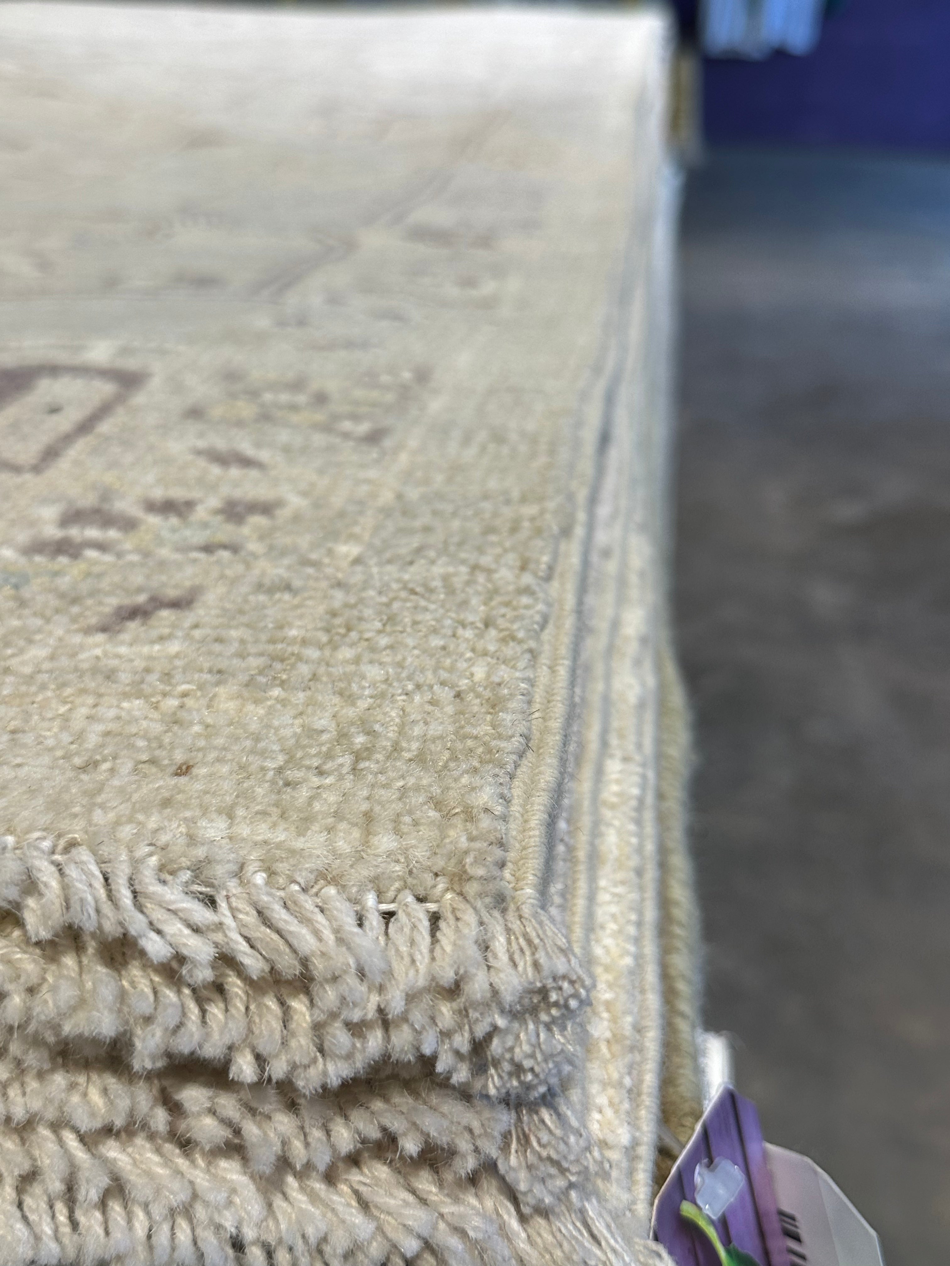 Jaime Ray Newman 9.11x13.7 Gray Whitewashed Afghani Oushak