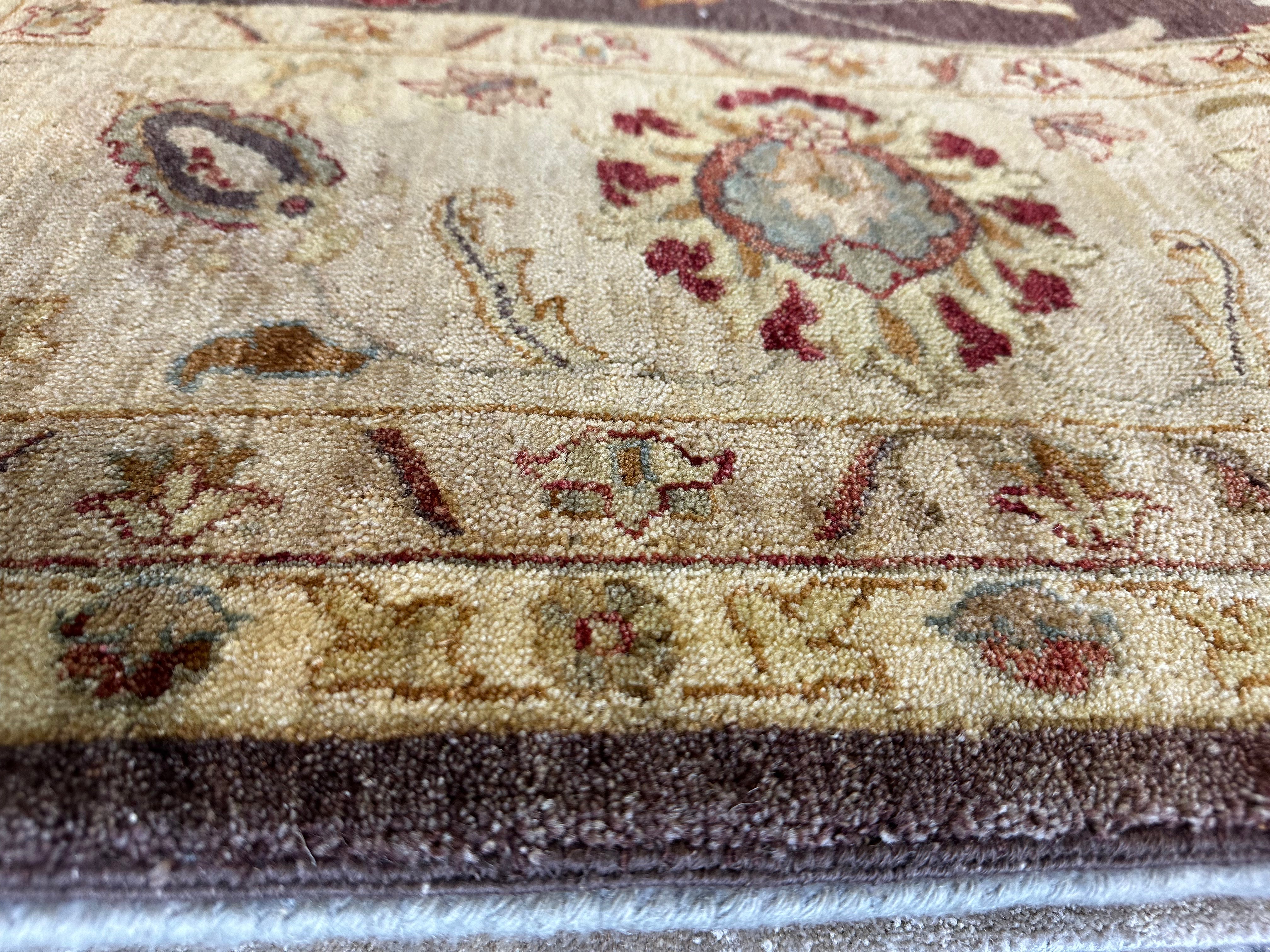 Jamie Coch 8.8x11.9 Purple Peshawar Rug - CLEARANCE 30% off
