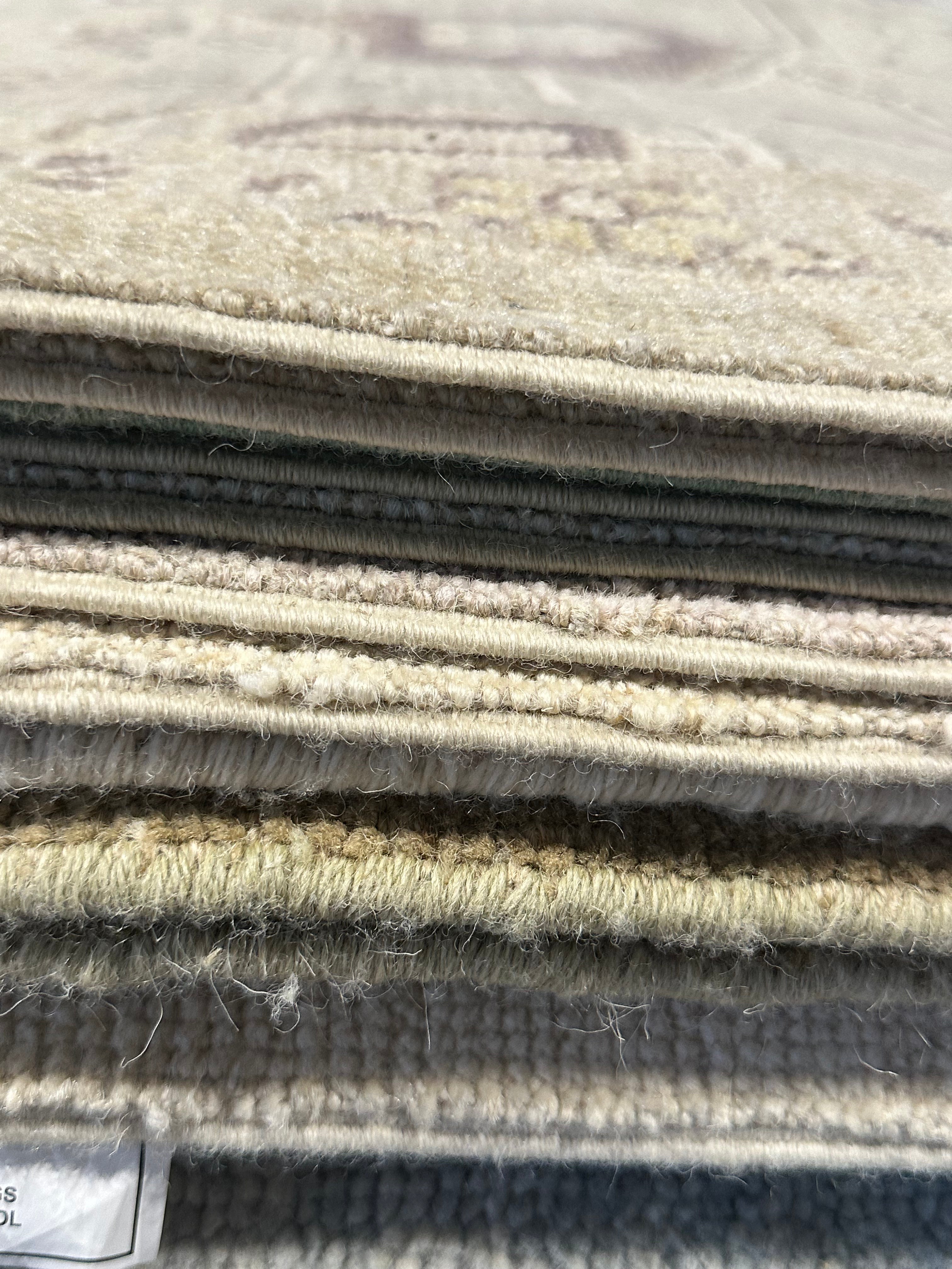 Jaime Ray Newman 9.11x13.7 Gray Whitewashed Afghani Oushak