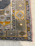 Callie Crain 4.8x8 Pink Hand-Knotted Vintage Turkish Oushak