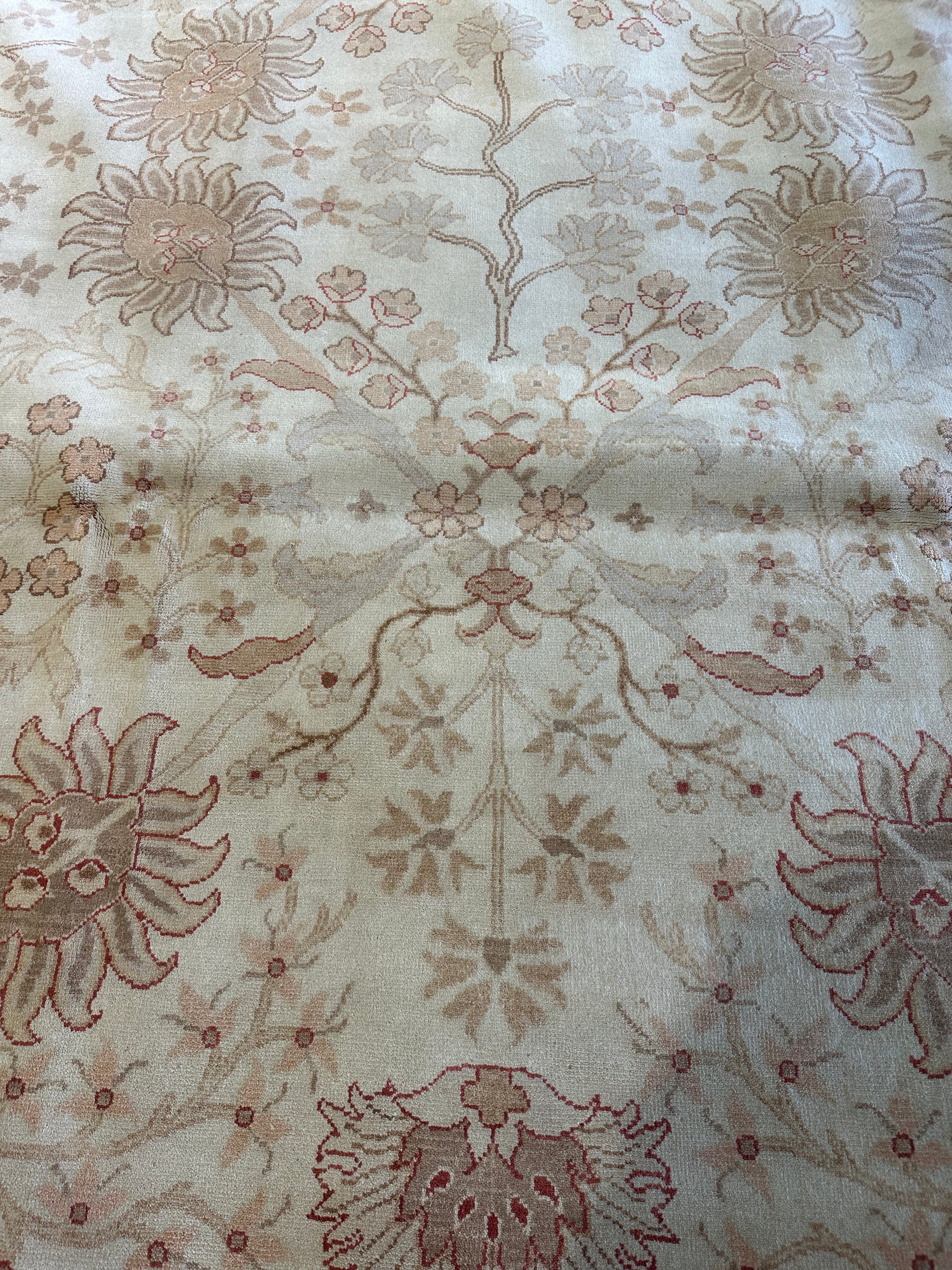 Julia Chance 9x12 Beige Oushak Rug - CLEARANCE 30% off