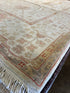 Julia Chance 9x12 Beige Oushak Rug - CLEARANCE 30% off