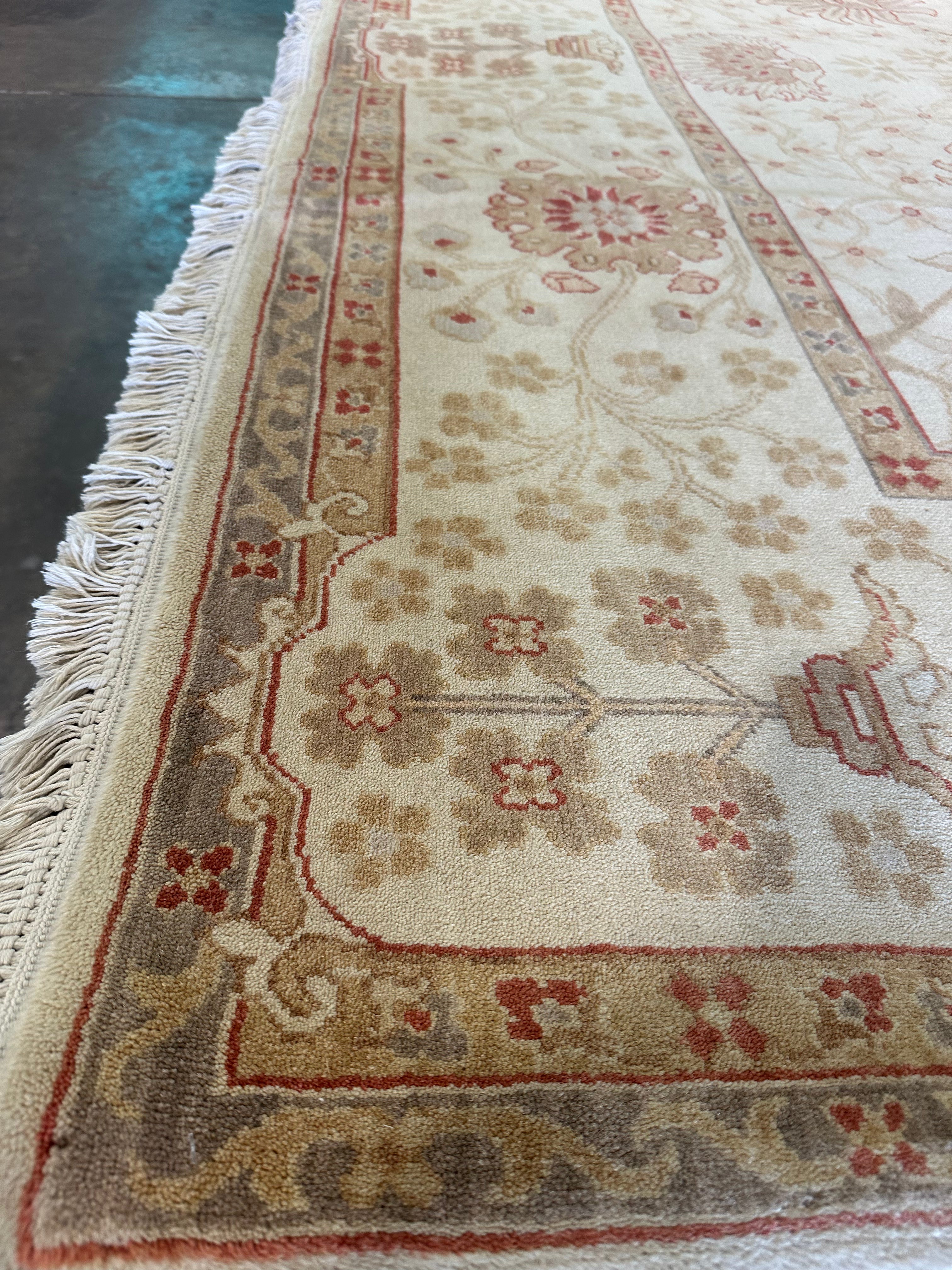 Julia Chance 9x12 Beige Oushak Rug - CLEARANCE 30% off
