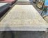 Karen Rodriguez 9X11.9 Blue and Ivory Whitewashed Afghani Oushak