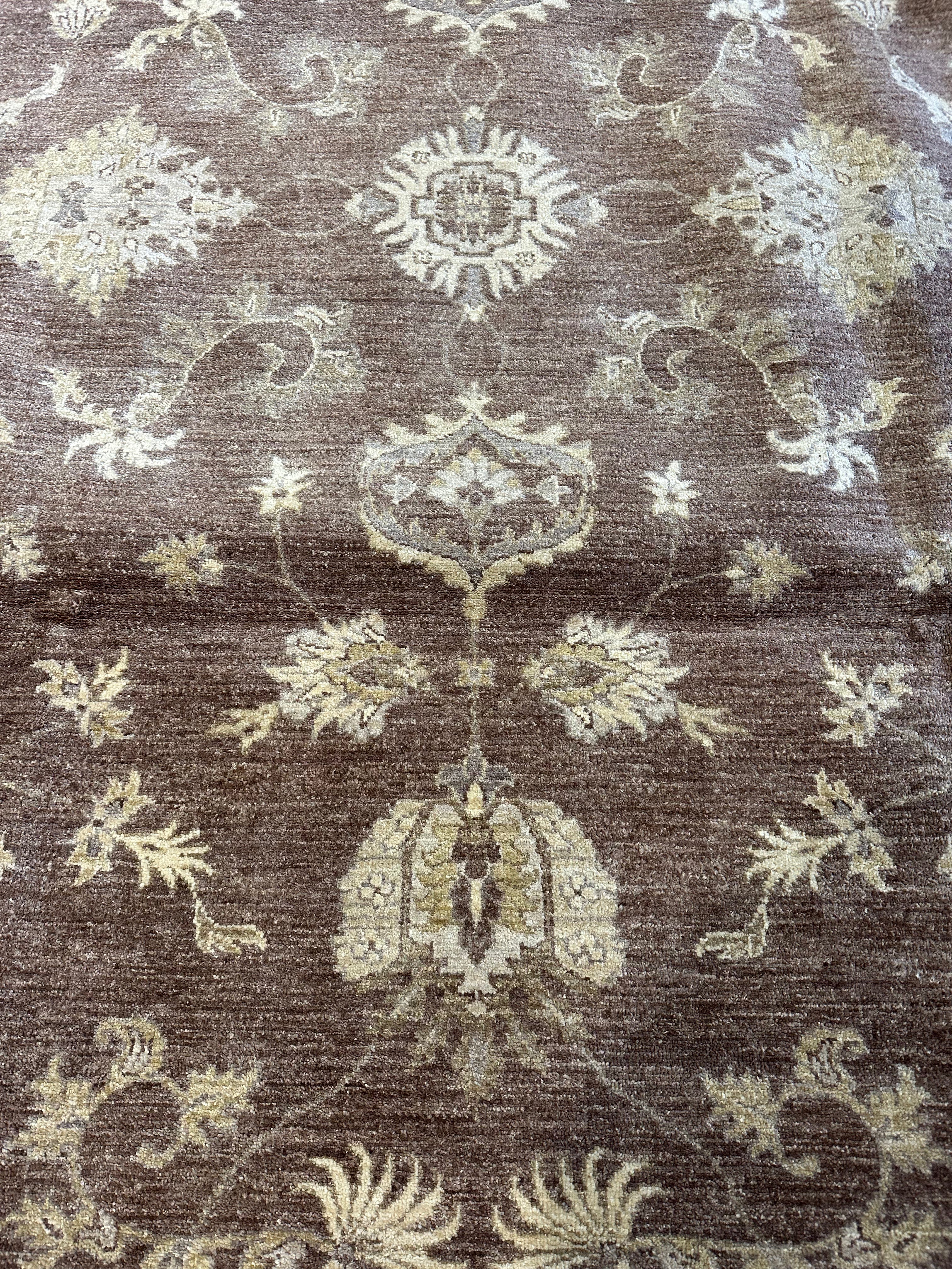 Caroline Dorman 9x12 Brown Peshawar Rug - CLEARANCE 30% off