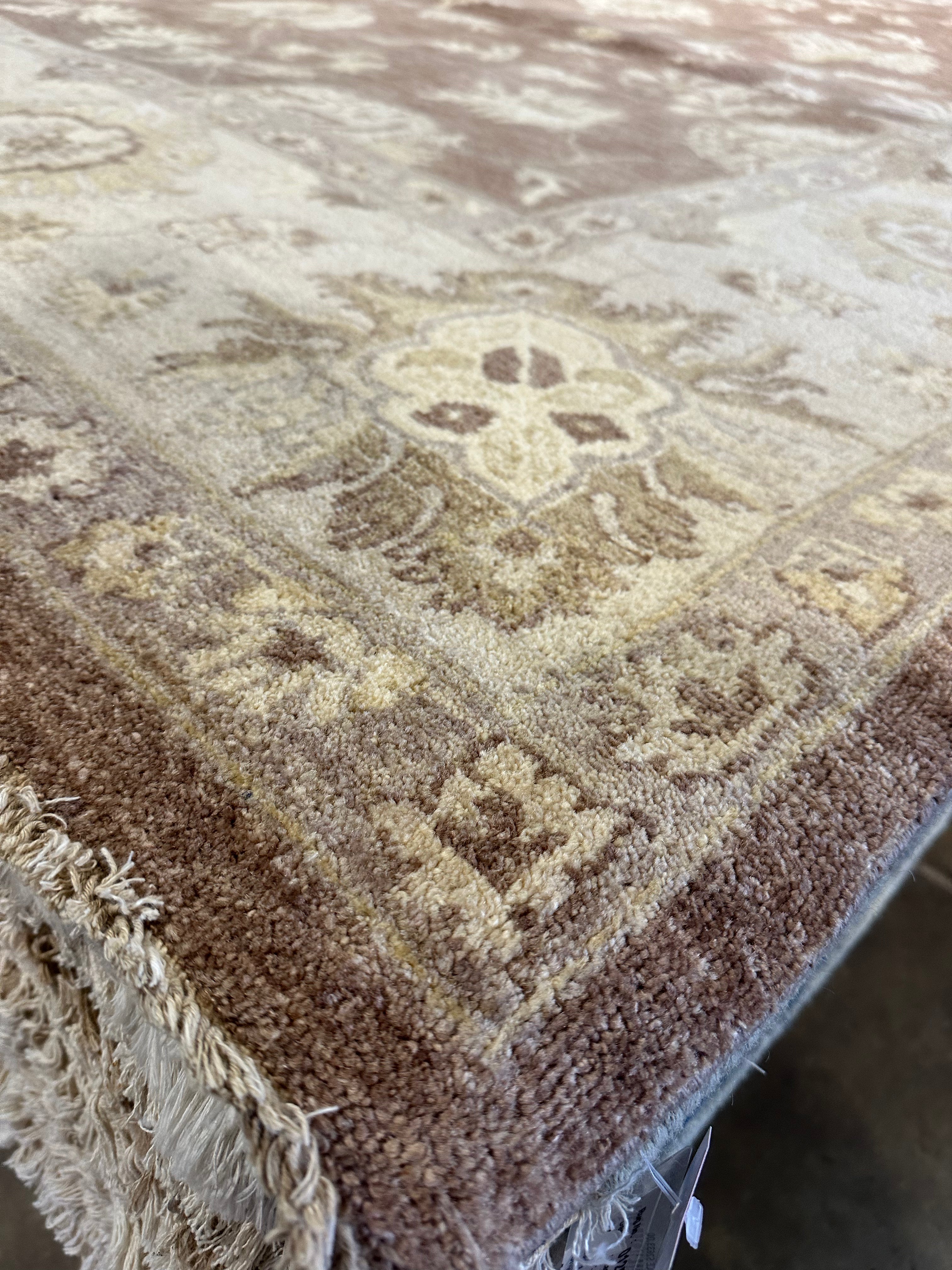 Caroline Dorman 9x12 Brown Peshawar Rug - CLEARANCE 30% off
