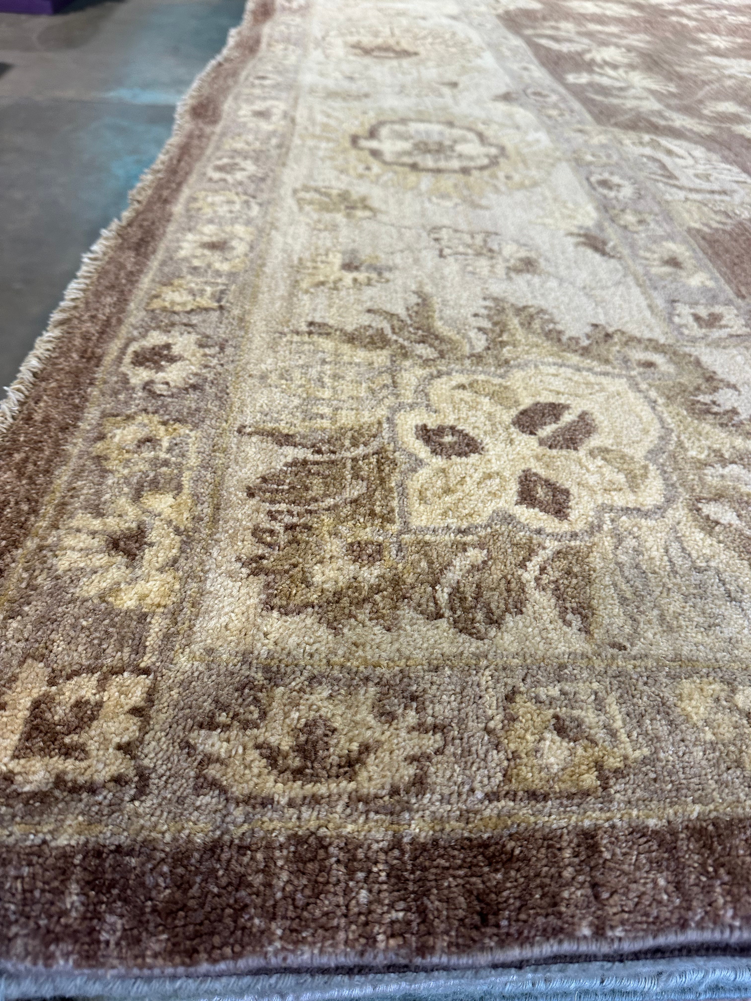Caroline Dorman 9x12 Brown Peshawar Rug - CLEARANCE 30% off