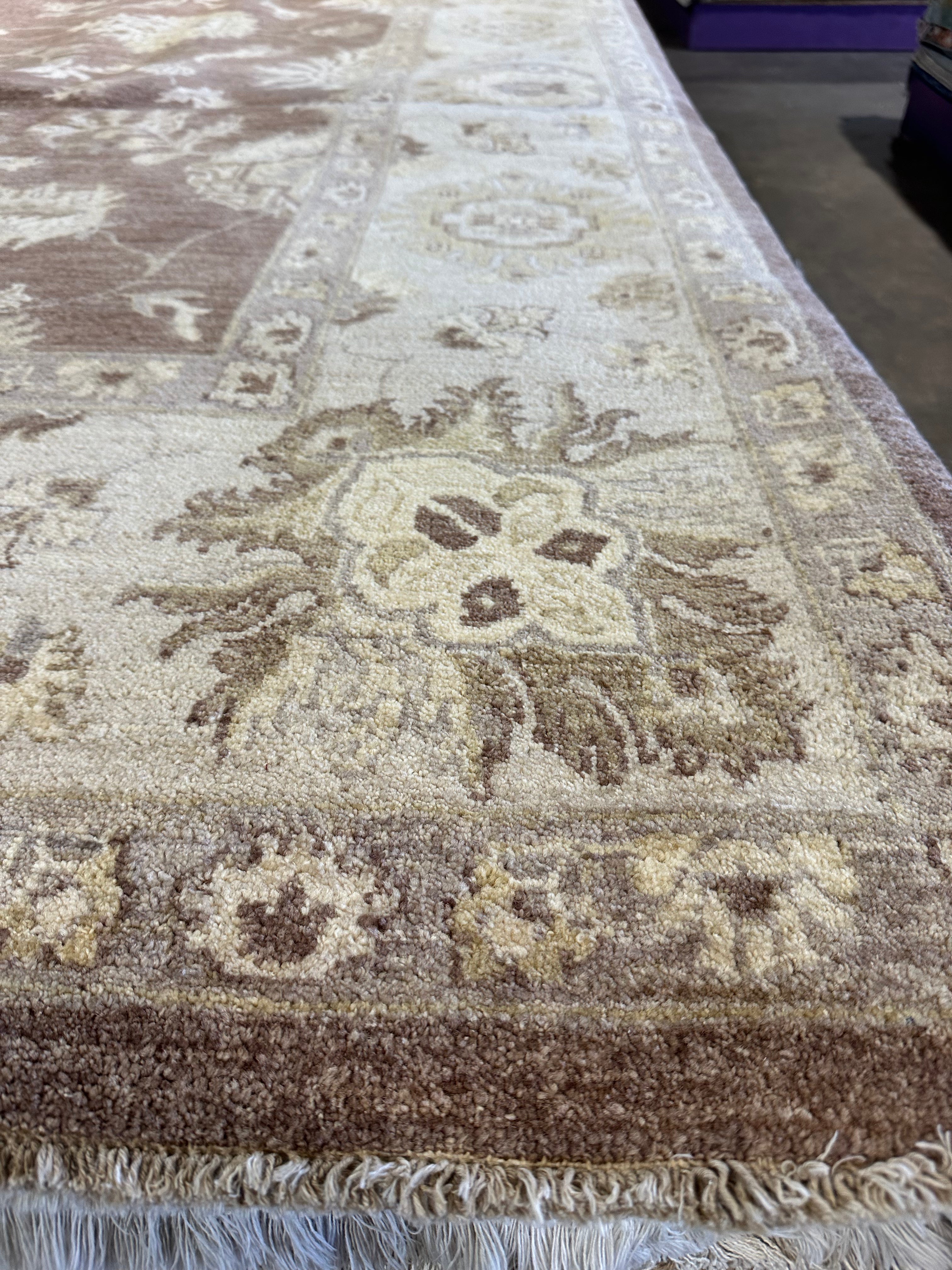 Caroline Dorman 9x12 Brown Peshawar Rug - CLEARANCE 30% off