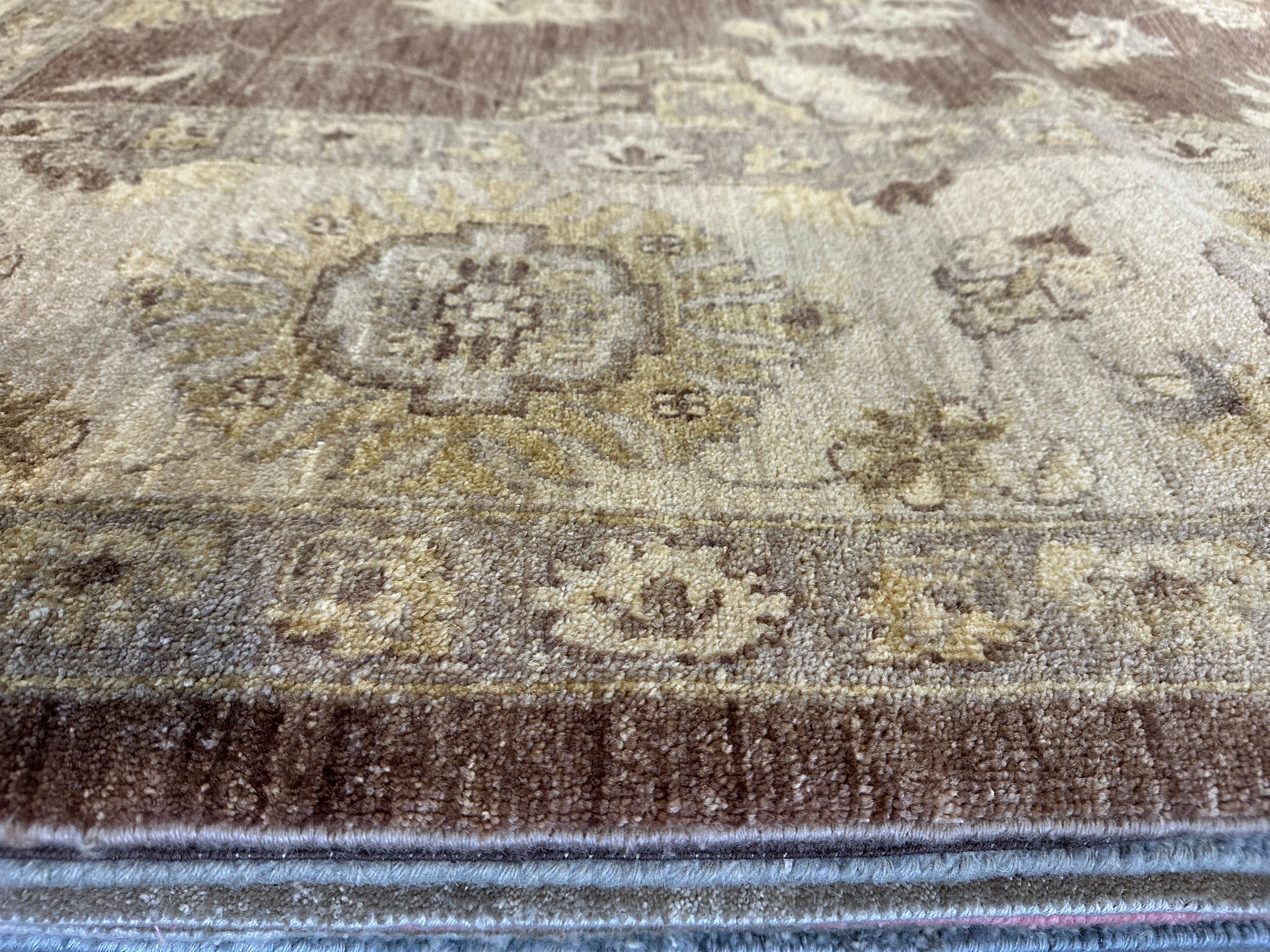 Caroline Dorman 9x12 Brown Peshawar Rug - CLEARANCE 30% off