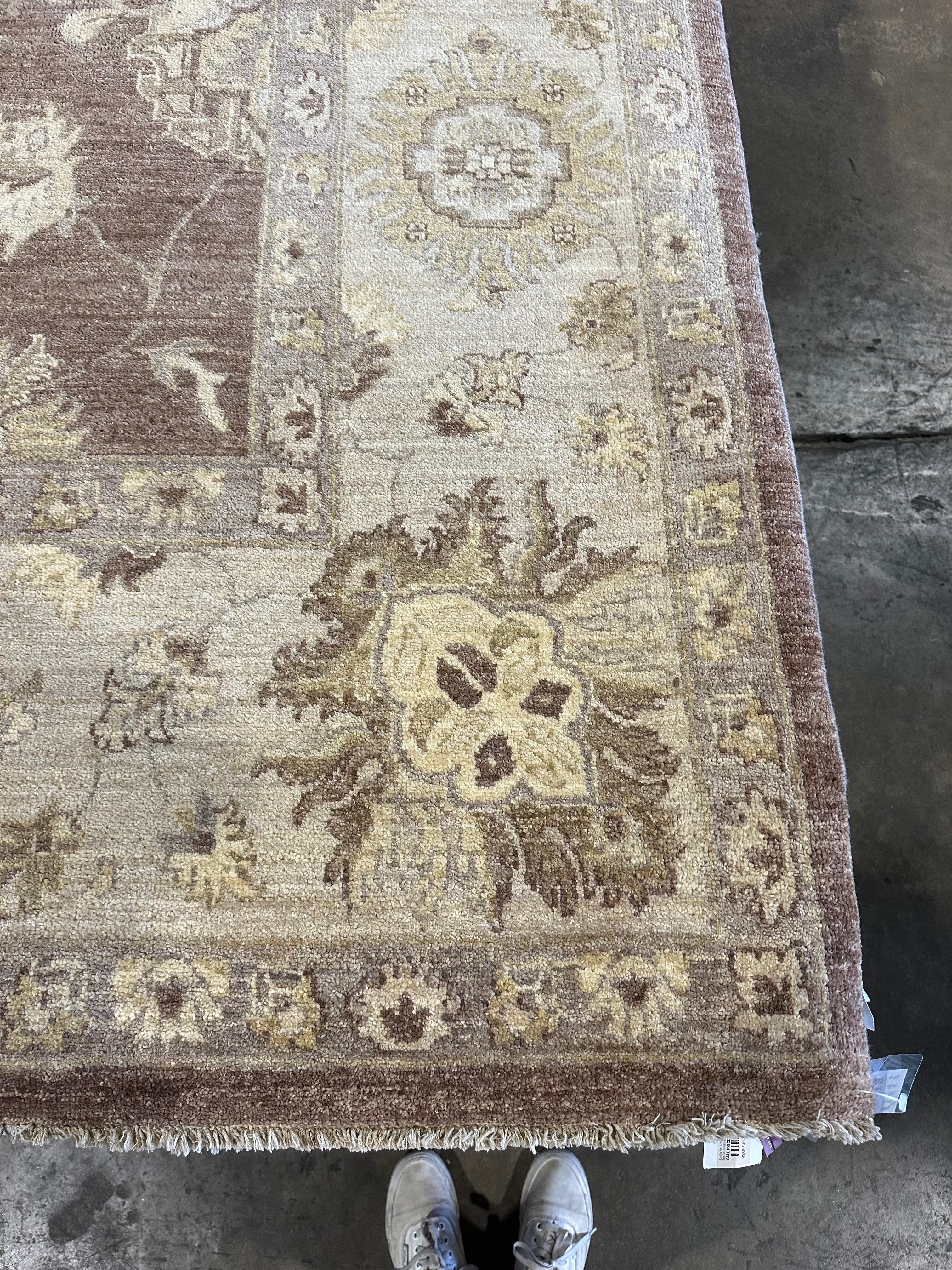 Caroline Dorman 9x12 Brown Peshawar Rug - CLEARANCE 30% off