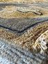 Tatyana Arntgolts 9x11.9 Hand-Knotted Oushak Rug Brown and Dark Grey