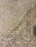 Tish Cyrus 5x8.9 Beige Hand-Knotted Vintage Turkish Oushak