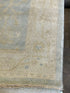 Sasha Diamond 10x14 Light Blue Hand-Knotted Oushak Rug