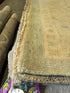 Sasha Diamond 10x14 Light Blue Hand-Knotted Oushak Rug